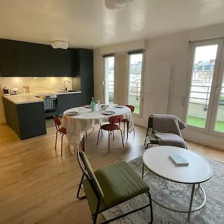 Apartment 2p Avec Terrasse Et Parking 20 Paris